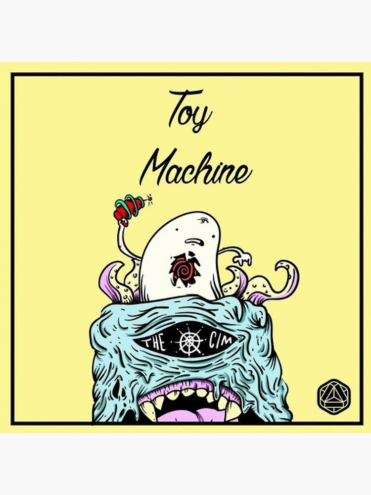 "Toy Machine" Sticker by Trippy66 Redbubble