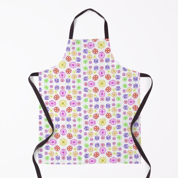 Item preview, Multicolored flowers pattern digital art designed and sold by altairaleon.