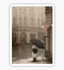 It's raining outside Sticker