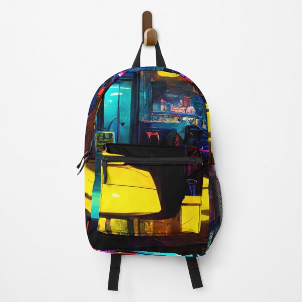 Item preview, London City Street View At Night In Neonlight / London, England designed and sold by Unwind-Art-Work.