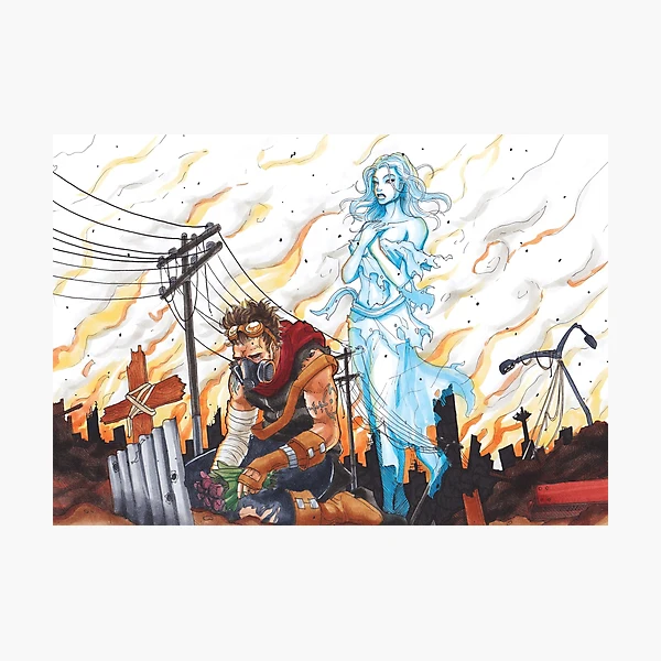 版画 Backsideworks Ghostmaster Apocalypse ゴーストマスター アポカリプス（イエロー） | Backside works