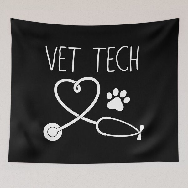 Item preview, VET TECH LOVE TShirt, Animal Love Care Paw Print Gift designed and sold by enragedchild257.
