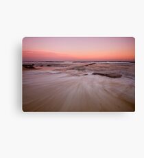 Bar Beach at Dusk Canvas Print