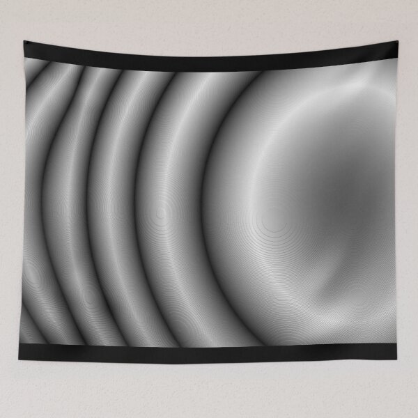 Item preview, Wave - b&w designed and sold by JoanNinjaHen.