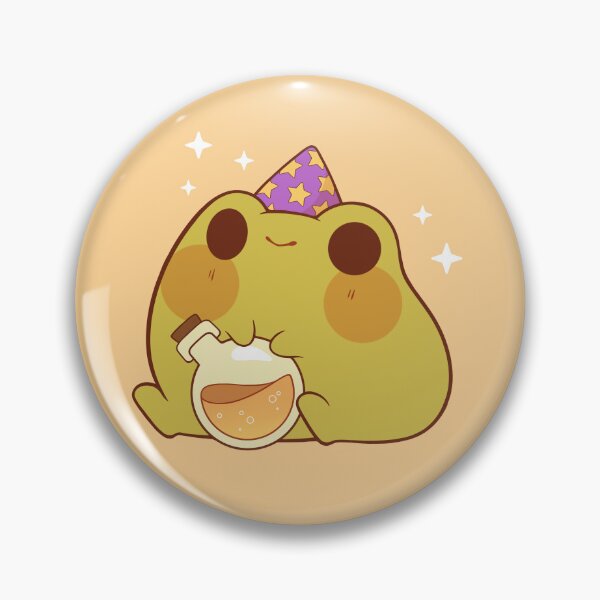 Item preview, Wizard frog with potion designed and sold by Rihnlin.