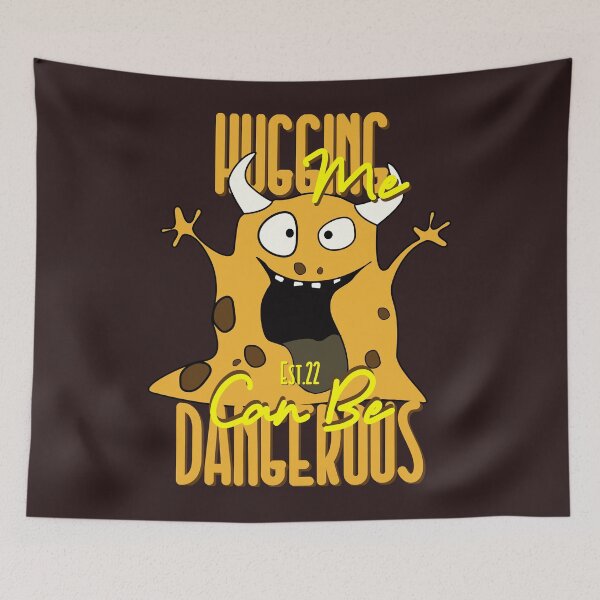 Item preview, HUGGING ME CAN BE DANGEROUS designed and sold by GAADesignz.