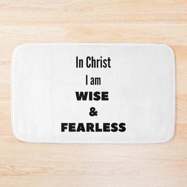 Item preview, In Christ I am Wise and Fearless designed and sold by Njoro12.