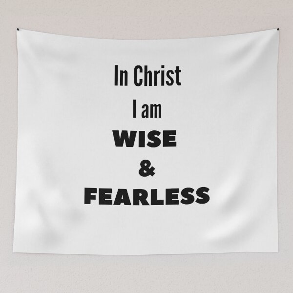Item preview, In Christ I am Wise and Fearless designed and sold by Njoro12.