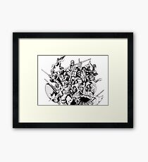 The Undead Dozen Framed Print