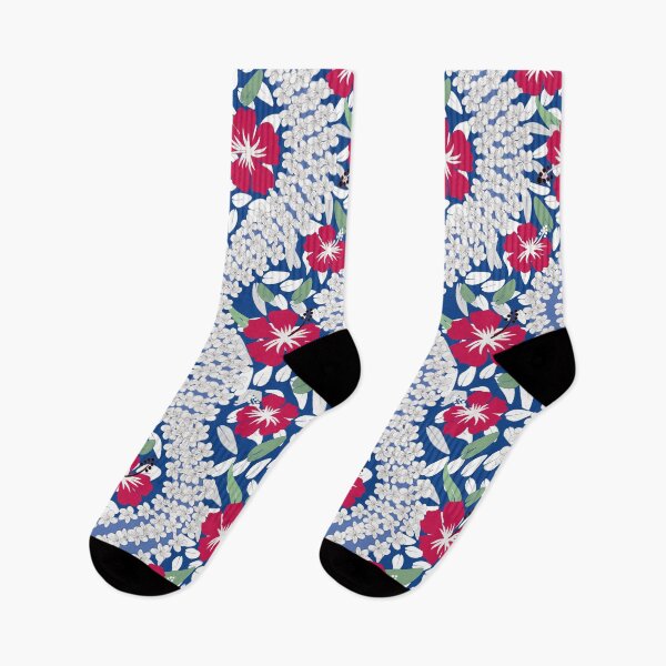 Item preview, Cascading Hibiscus and Tiares. designed and sold by Nanar1984.
