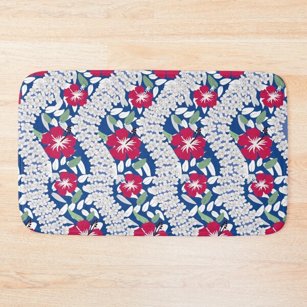 Item preview, Cascading Hibiscus and Tiares. designed and sold by Nanar1984.