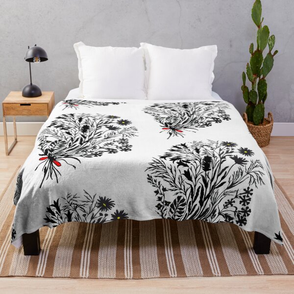 Artikelvorschau, Märchenhaftes Germany Blumenstrauß Wald Vögel Raben Scherenschnitt Silhouette schwarz entworfen und verkauft von G-M-Designs.