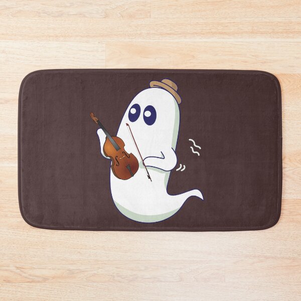 Item preview, Cute Boo Violin Player For Violinist And Orchestra Musician On Halloween Days designed and sold by Funwithmusic.