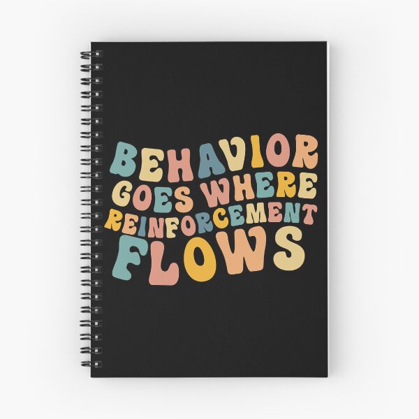 Item preview, Behavior Goes Where Reinforcement Flows Retro BCBA ABA designed and sold by HarveyHF.