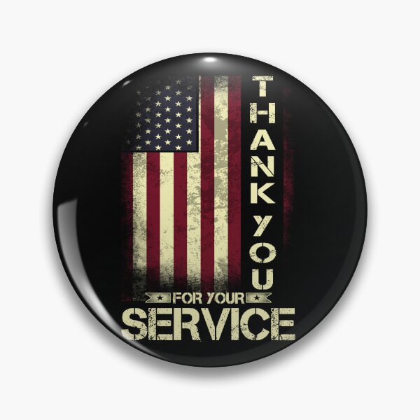 Item preview, Thank a Veteran.  Thank you for your service. designed and sold by Deano's Designs.