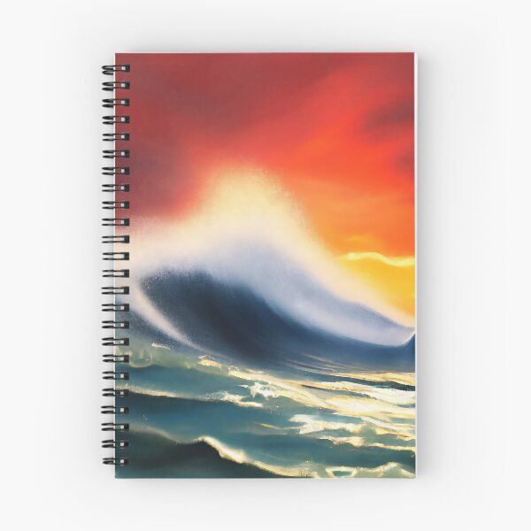 Item preview, sunset between waves designed and sold by AvatarNegro.