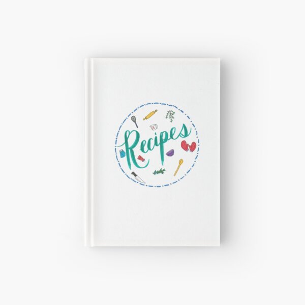 Recipes  Hardcover Journal