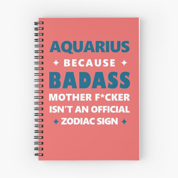 Item preview, Aquarius Zodiac Awesome Funny  Badass Mother F*cker designed and sold by smily-tees.