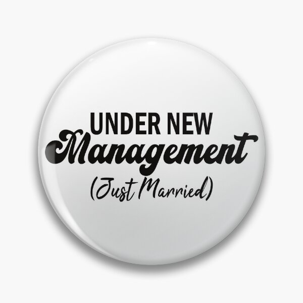 Item preview, Under new management just married bachelor party designed and sold by EbnerPrints.