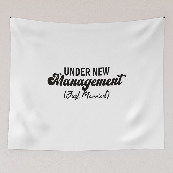 Item preview, Under new management just married bachelor party designed and sold by EbnerPrints.