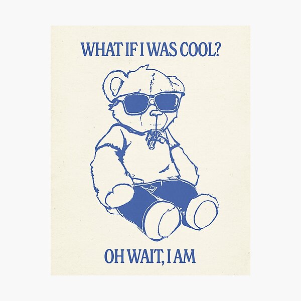 150 WAS WENN ICH COOL WÄRE? | BLAU Fotodruck