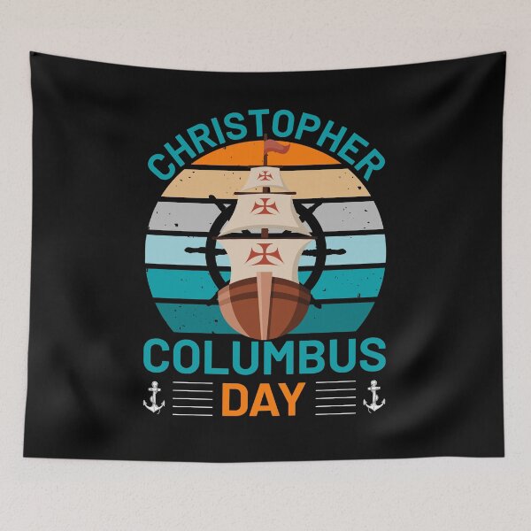 Artikelvorschau, Columbus Day für Christopher Columbus-Liebhaber entworfen und verkauft von Zeus-Studio.