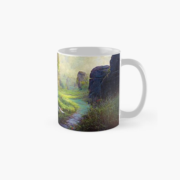 Resting at the Druid Arch Classic Mug