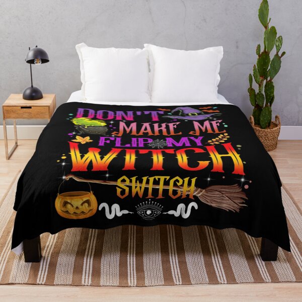 Item preview, Don't Make Me Flip My Witch Switch Halloween fall spooky pumpkin cute autumn vintage designed and sold by elizabethdawnn.