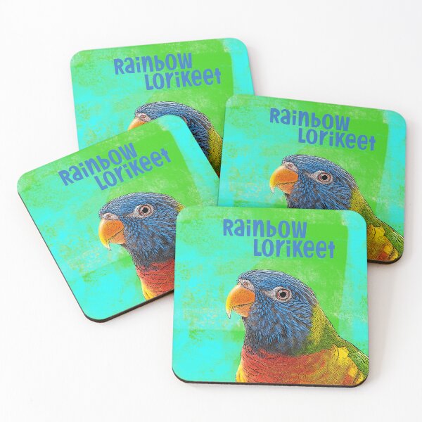 Item preview, Rainbow Lorikeet designed and sold by SirenSeventyOne.