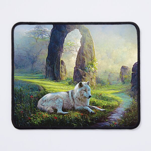 Item preview, Resting at the Druid Arch designed and sold by Mystic-Mouse.