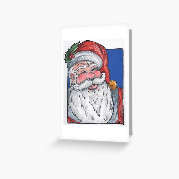 Ole Saint Nick Greeting Card