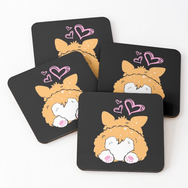 Item preview, Corgi Puppy with Heart Shaped Butt - Cute Corgi designed and sold by WisdomInspired.