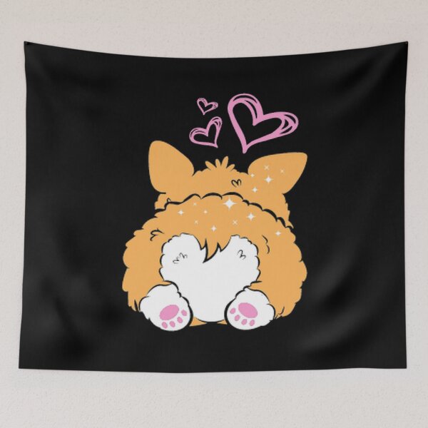 Item preview, Corgi Puppy with Heart Shaped Butt - Cute Corgi designed and sold by WisdomInspired.