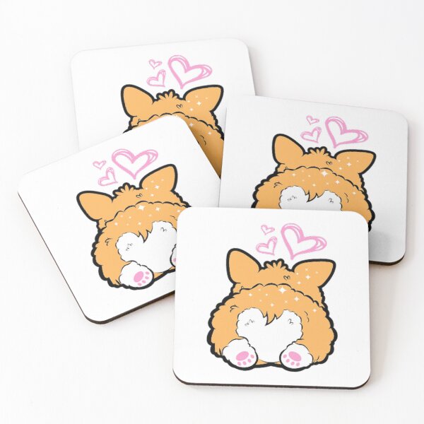 Item preview, Corgi Puppy with Heart Shaped Butt - Cute Corgi designed and sold by WisdomInspired.
