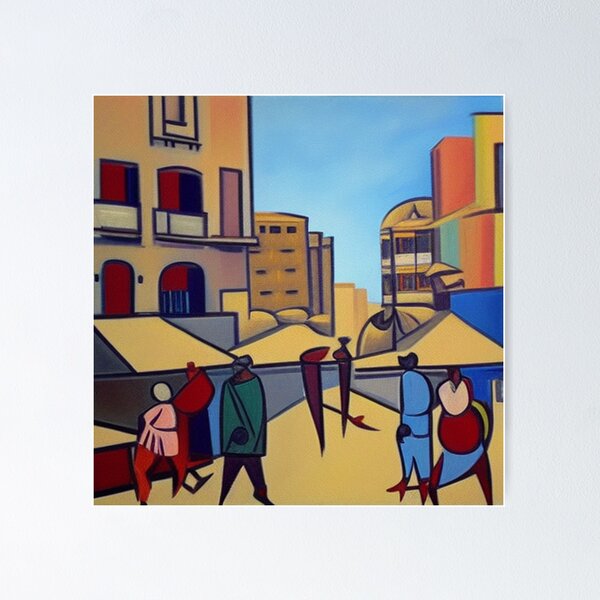 Street in Beirut Poster