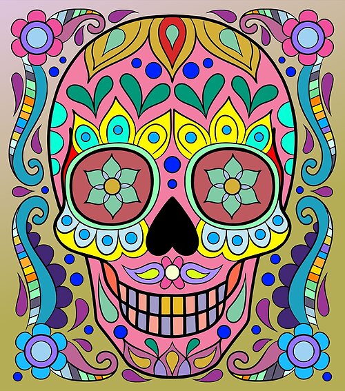 Sugar Skull 06 (Style:17)