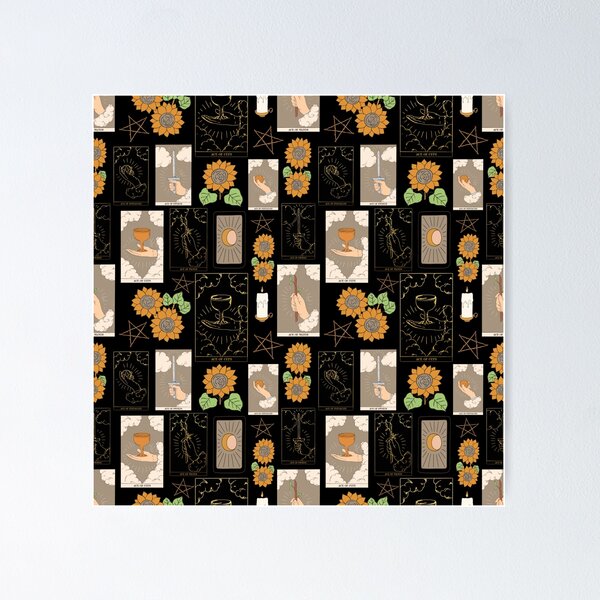 Item preview, Tarot Card Pattern - Minor Arcana - Suit of Aces designed and sold by Annalee Beer.
