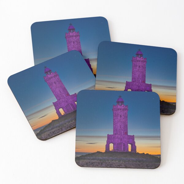 Item preview, Darwen/Jubilee Tower, Lancashire - Light Paintied in Purple for HM the Queen designed and sold by Shafiq Khan.