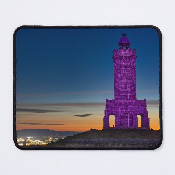 Item preview, Darwen/Jubilee Tower, Lancashire - Light Paintied in Purple for HM the Queen designed and sold by Shafiq Khan.