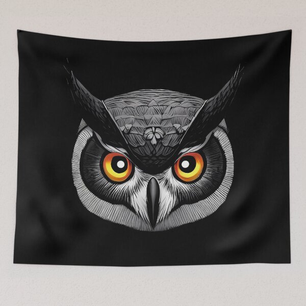 Item preview, Powerful Owl designed and sold by nuel-art.
