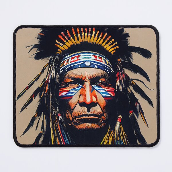 Item preview, Native American Chief designed and sold by AM FineArtPrints.
