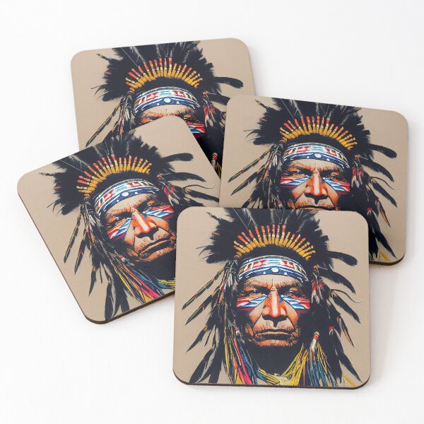 Item preview, Native American Chief designed and sold by AM FineArtPrints.
