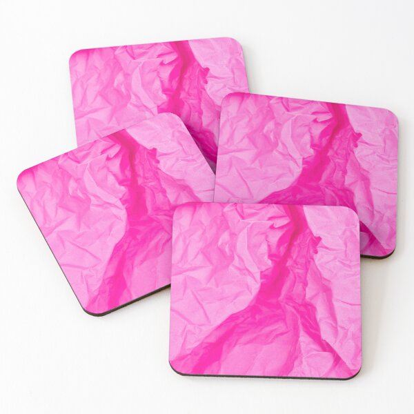 Item preview, Pink crumpled paper designed and sold by mahmoudfarrag.