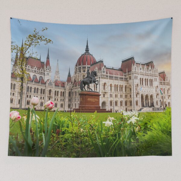 Item preview, Hungarian Parliament building in Budapest, Hungary designed and sold by mitzobs.