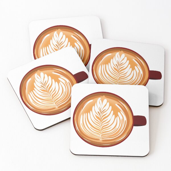 Item preview, Latte Art (White) designed and sold by Arianna Khalil.