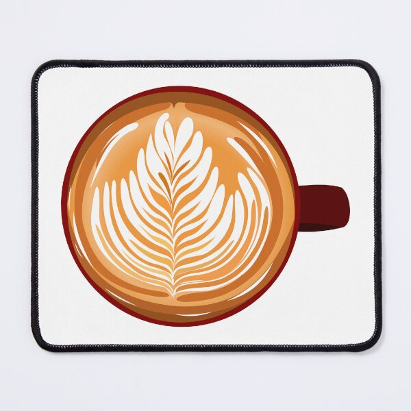 Item preview, Latte Art (White) designed and sold by Arianna Khalil.