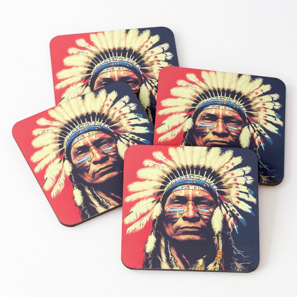 Item preview, Native American Chief designed and sold by AM FineArtPrints.