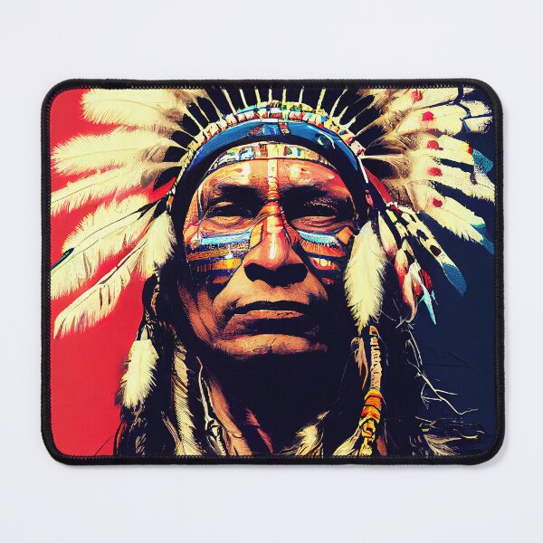 Item preview, Native American Chief designed and sold by AM FineArtPrints.