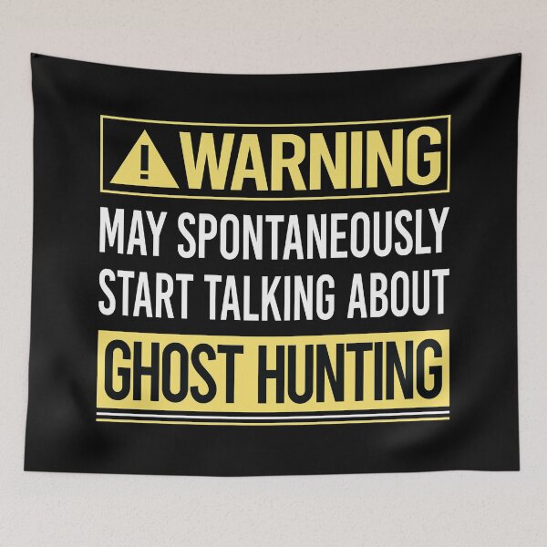 Item preview, Warning About Ghost Hunting Paranormal designed and sold by WrightTrouble.
