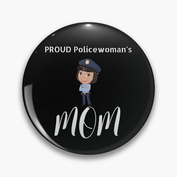 Item preview, Proud Policewoman's Mom designed and sold by NivousArts.
